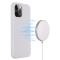  iPhone 15 Pro Max Skal MagSafe Silikon Vit