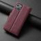  iPhone 14 2in1 Litchi Magnet Fodral / Skal Lila