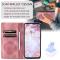  Motorola Moto G04 4G/G24 4G Fodral Filp Mandala Roséguld
