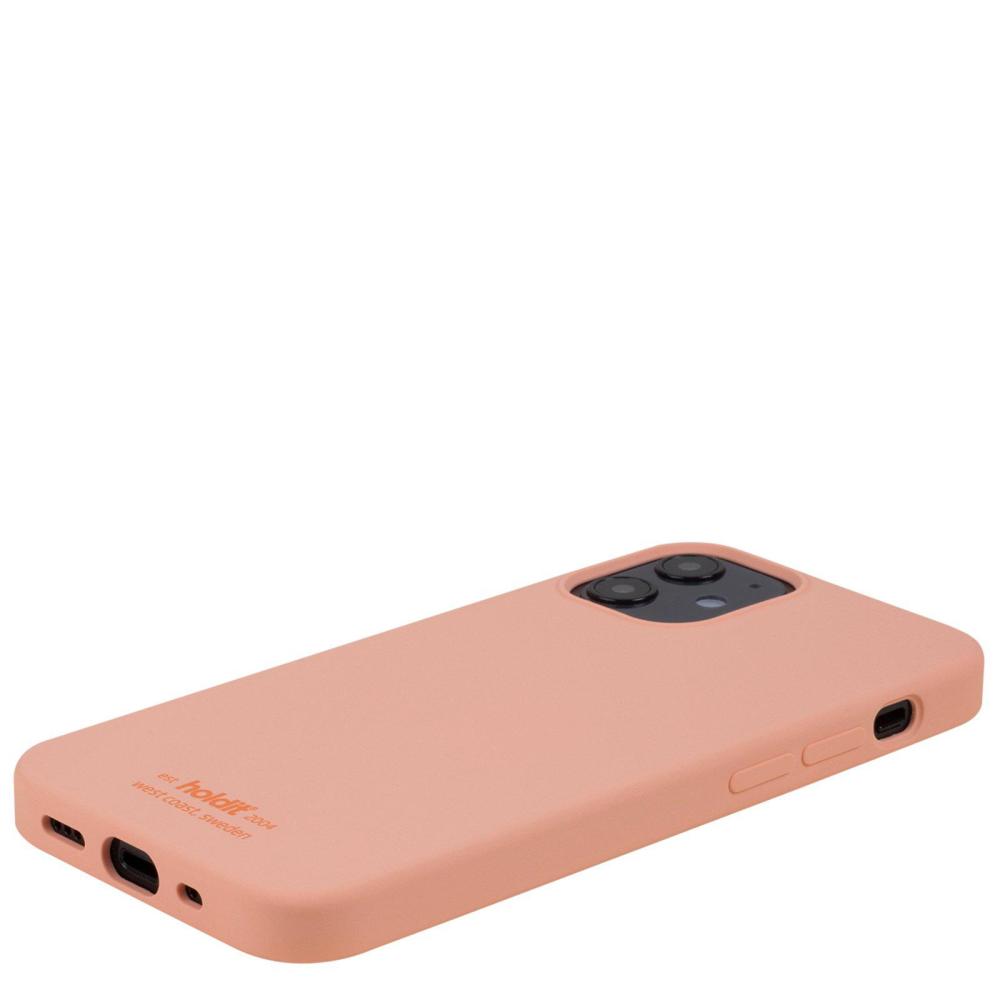 holdit holdit iPhone 12 Mini Mobilskal Silikon Pink Peach