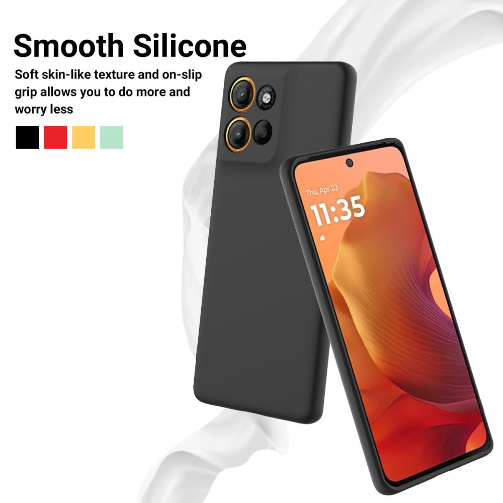  Motorola Moto G56 5G Skal Liquid Silikon Svart