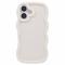  iPhone 17 Mobilskal Wavy Off White