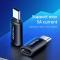 MCDODO Mcdodo Lightning Hona - USB-C Hane Adapter Svart