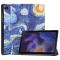  Samsung Galaxy Tab A8 10.5 (2021) Fodral Tri-Fold Brush Painting