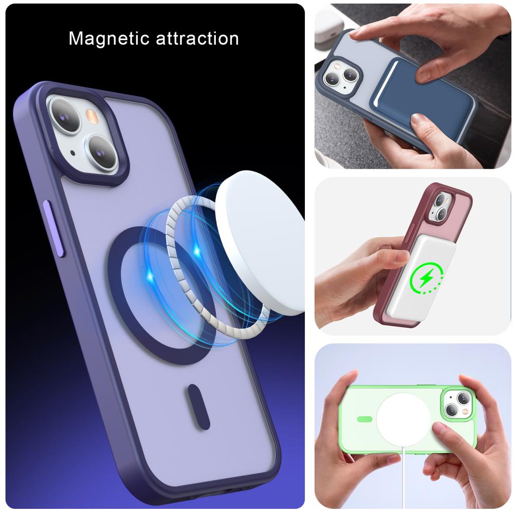 ColorPop ColorPop iPhone 15 Skal CH MagSafe Matt Grön