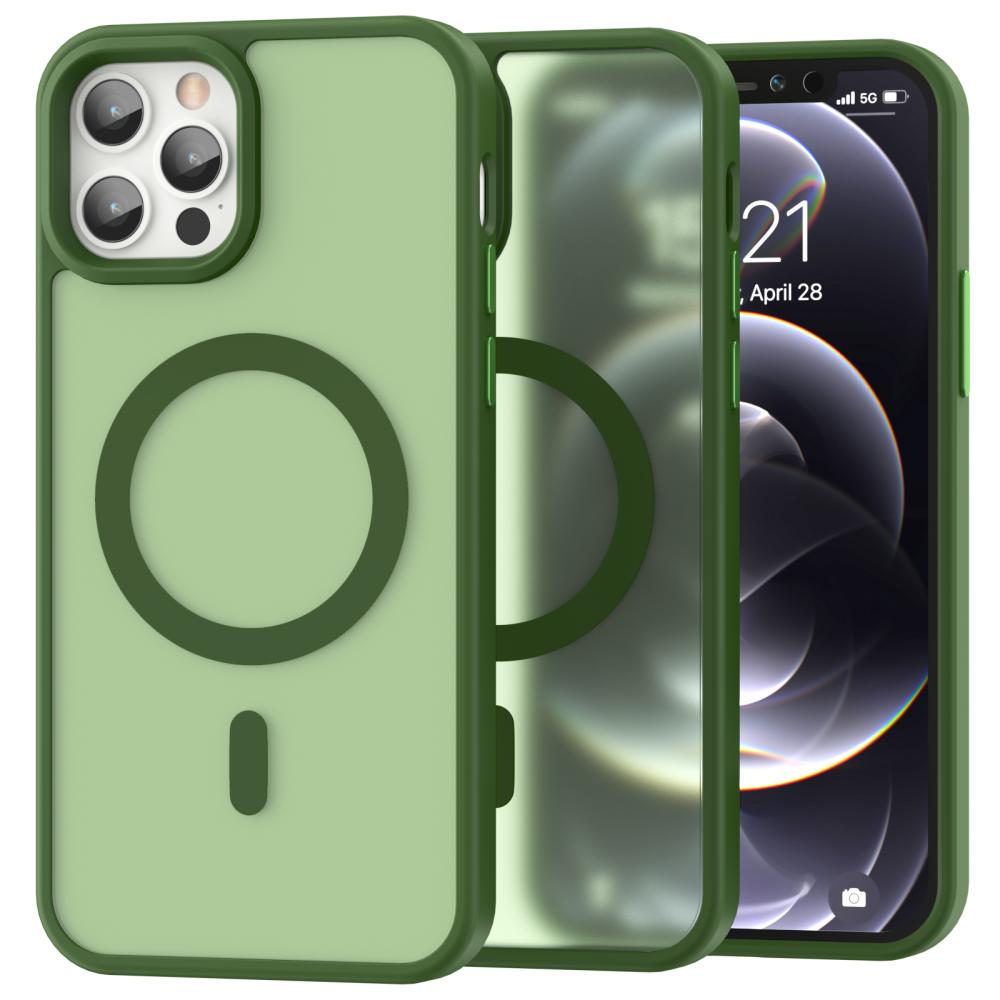 ColorPop ColorPop iPhone 12 Pro Max Skal CH MagSafe Matt Grön