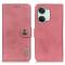 KHAZNEH KHAZNEH OnePlus Nord 3 5G Fodral Läder Rosa