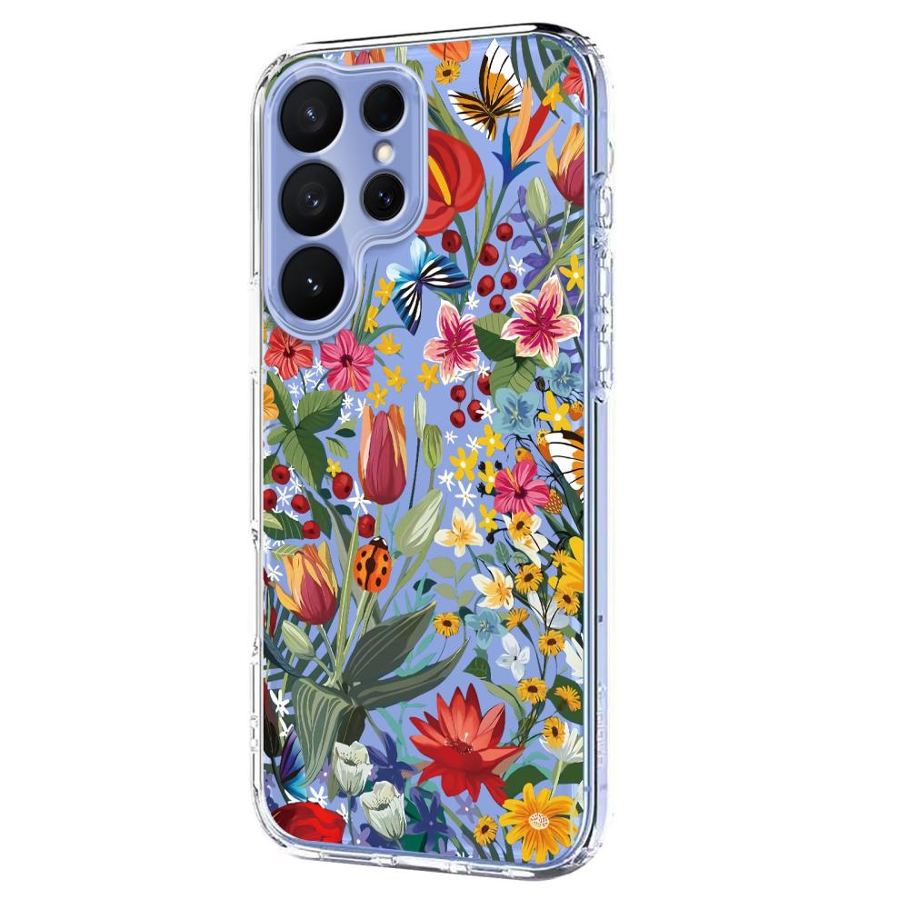  Samsung Galaxy S26 Ultra Skal Med Tryck Blommor