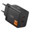 Spigen Spigen 47W Väggladdare USB-C Essential Svart
