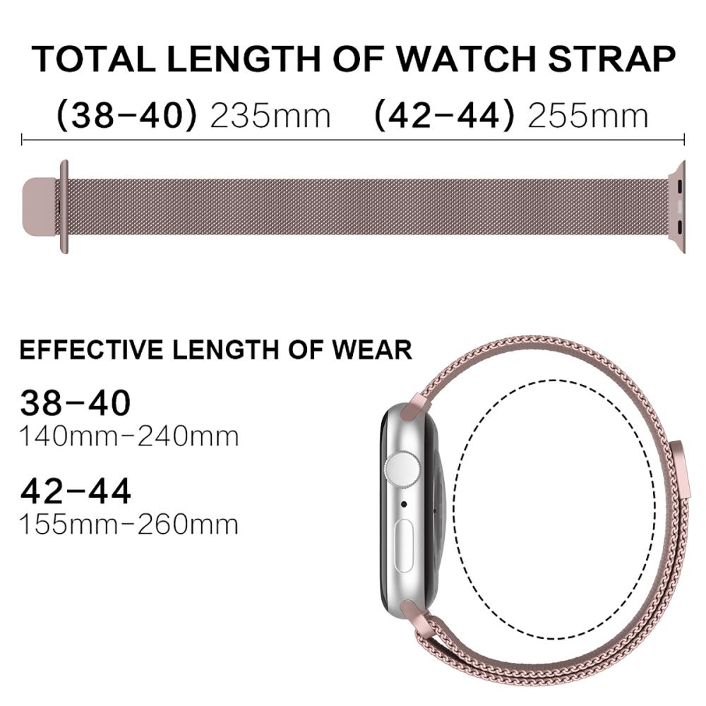 ColorPop ColorPop Milanese Loop Metall Armband Apple Watch 42/44/45/46/49 mm