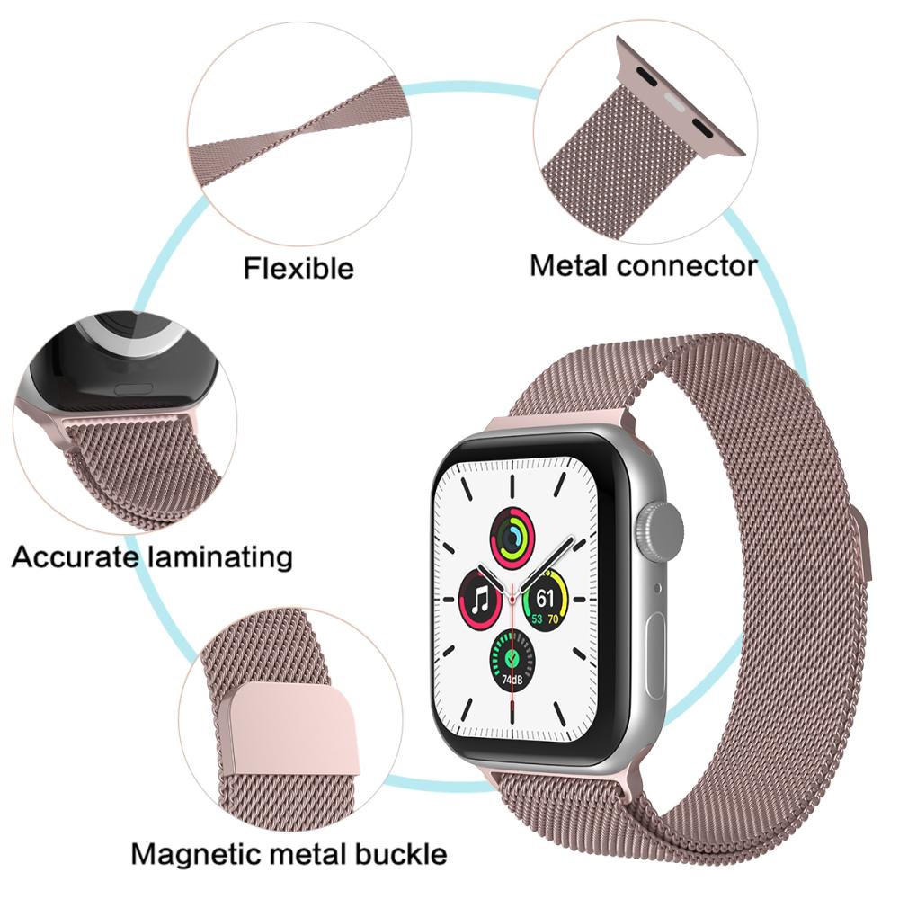 ColorPop ColorPop Milanese Loop Metall Armband Apple Watch 42/44/45/46/49 mm