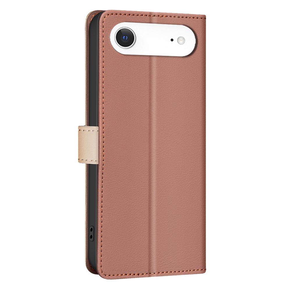 BINFEN BINFEN iPhone Air Fodral RFID Splicing Color Brun