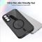  Samsung Galaxy S26 Skal MagSafe Hybrid Transparent / Svart