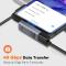 CableCreation CableCreation USB-C Hona - USB-C Hane Adapter Grå