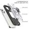  iPhone 14 Pro Skal Shockproof Hybrid Ring Silver