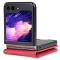AZNS AZNS Galaxy Z Flip 5 Fodral PU-Läder Röd