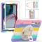  Lenovo Tab P11 Pro Gen 2 Skal 360 Rotation Shockproof Med Rem Rainbow