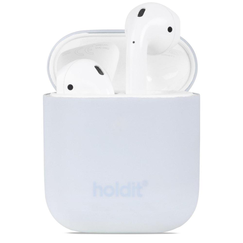 holdit holdit Apple AirPods Nygård Skal Silikon Mineral Blue