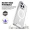  iPhone 16 Pro Skal MagSafe Shockproof Transparent