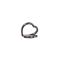 Gear GEAR Mobilring matt hjärta med ställfunktion Svart