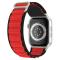 ColorPop Apple Watch 42/44/45/46/49 mm Armband Alpine Pro Loop Svart/Röd