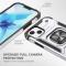  iPhone 14 Pro Skal Shockproof Hybrid Ring Silver