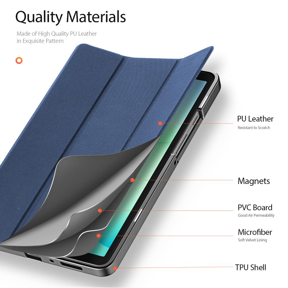 DUX DUCIS DUX DUCIS Galaxy Tab A11 / A9 Fodral DOMO Tri-Fold Blå