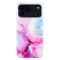  iPhone 17 Pro Max Skal Marmor TPU Rosa / Blå