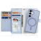 DUX DUCIS DUX DUCIS Galaxy S25 2in1 Magnet Fodral Lawa Series Ljus Blå