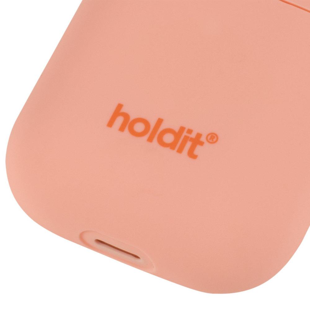 holdit holdit AirPods Nygård Skal Silikon Pink Peach