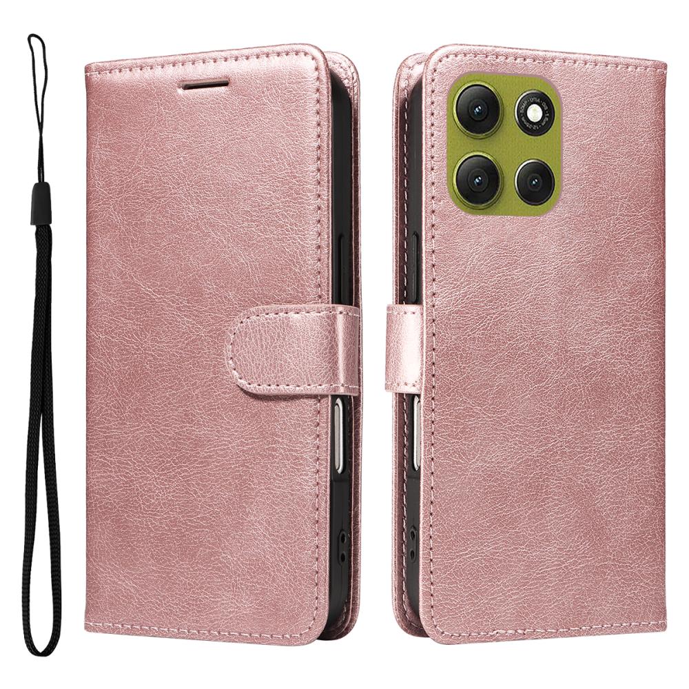 Motorola Moto G86 Power / G86 5G Fodral Läder Roséguld