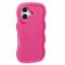  iPhone 17 Mobilskal Wavy Rosa