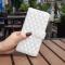  Motorola Edge 40 Pro 5G Fodral Diamond Läder Vit