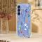  Samsung Galaxy S26 Plus Skal TPU Med Tryck Blommor