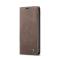 CASEME CASEME iPhone 14 Fodral Retro Flip Mörk Brun
