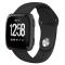  Silikon Armband Fitbit Versa/Versa 2/Versa Lite - Svart