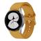  Silikon Armband För Galaxy Watch 4/5/5 Pro/6/7/FE Gul