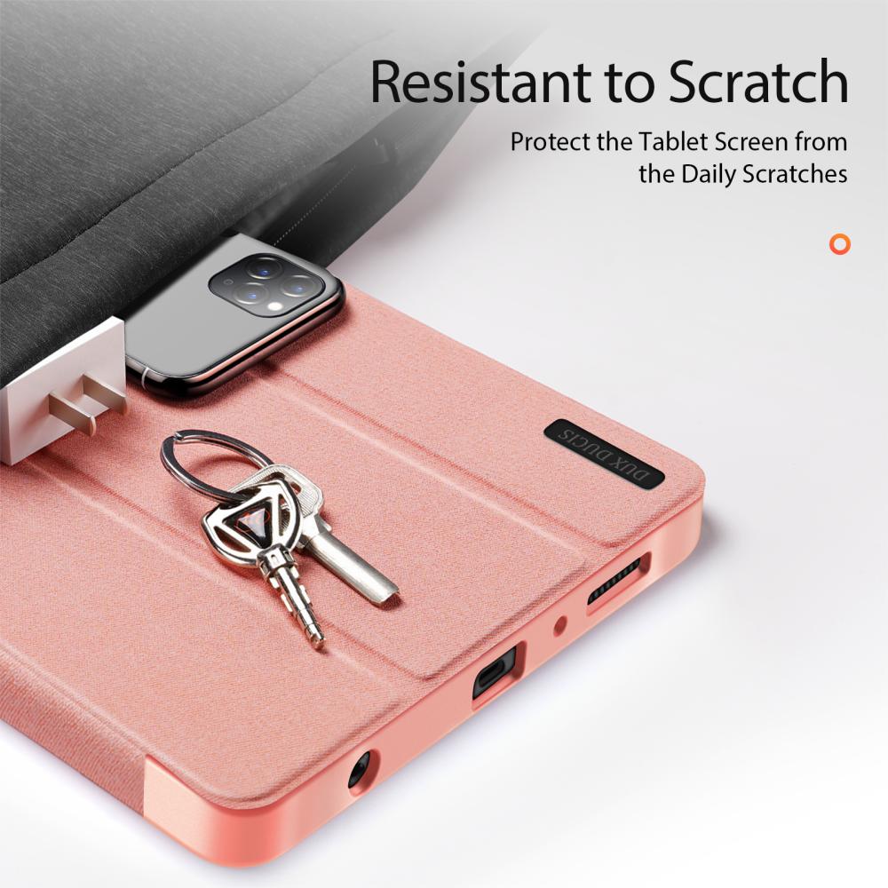 DUX DUCIS DUX DUCIS Galaxy Tab A11 / A9 Fodral DOMO Tri-Fold Rosa