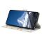  Samsung Galaxy S26 Ultra Fodral Rhombus Läder Blommor Vit