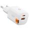 Spigen Spigen 35W Väggladdare USB-C / USB-A Essential Vit