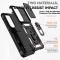  Samsung Galaxy S25 Plus Skal Hybrid Ring CamShield Svart