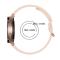  Silikon Armband För Galaxy Watch 4/5/5 Pro/6/7/FE Ljus Rosa