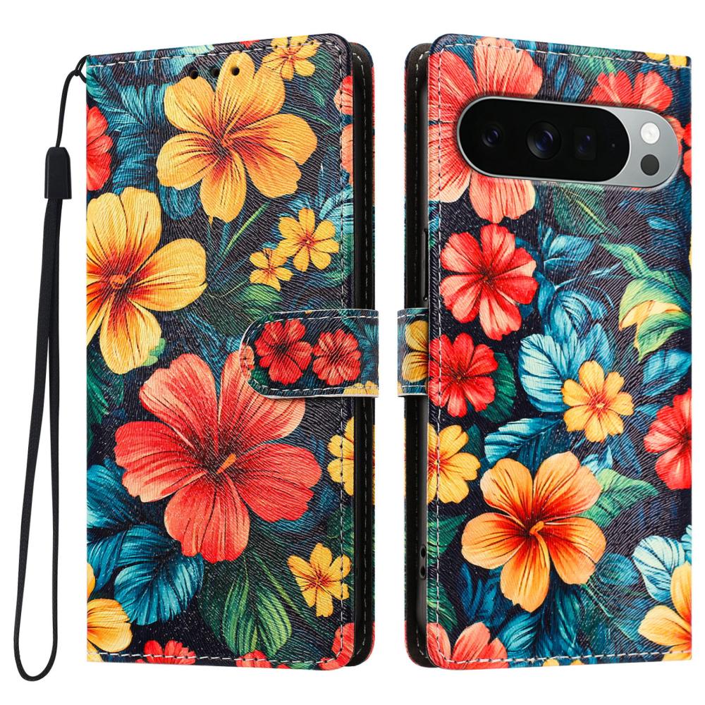  Google Pixel 11 Pro XL Fodral Med Tryck Blommor