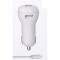 Gear GEAR Billaddare 1xUSB 1A MicroUSB Kabel 1m Vit