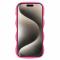  iPhone 15 Pro Mobilskal Wavy Rosa