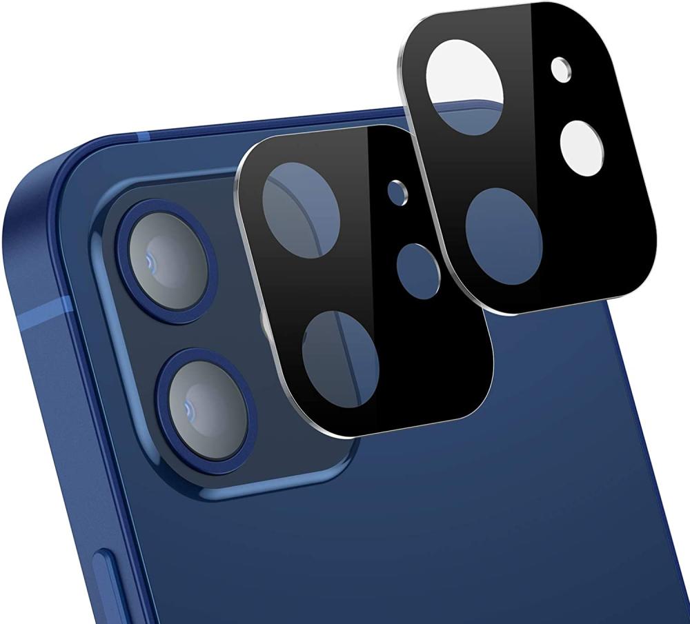  [2-Pack] iPhone 11 Linsskydd I Härdat Glas - Svart