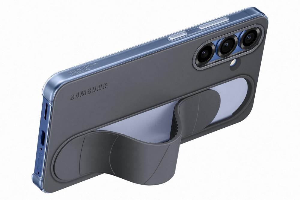 Samsung Samsung Galaxy S25 Skal Standing Grip Svart