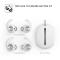 AHASTYLE AHASTYLE AirPods 2/1 2-PACK Öronpluggar Silikon Storlek S Svart