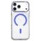  iPhone 18 Pro / 17 Pro Skal MagSafe Transparent/ Lila