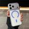  iPhone 18 Pro / 17 Pro Skal MagSafe Transparent/ Lila